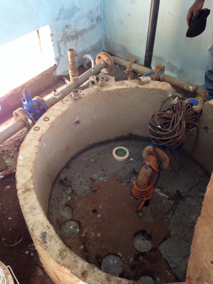 Puits après les travaux